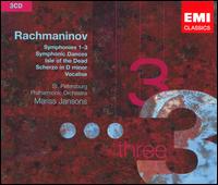 Rachmaninov: Symphonies 1-3, Symphonic Dances; Isle of the Dead; Scherzo in D von Mariss Jansons