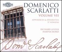 Domenico Scarlatti: The Complete Sonatas, Vol. 7 - Appendices and Diversities, 57 Sonatas von Richard Lester