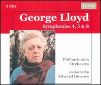 George Lloyd: Symphonies 4, 5 & 8 von Edward Downes