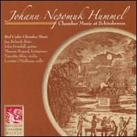 Johann Nepomuk Hummel: Chamber Music at Schönbrunn von Red Cedar Chamber Music