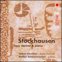 Stockhausen: Bass Clarinet & Piano von Steffen Schleiermacher