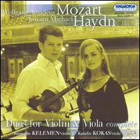 Mozart, Haydn: Duos for Violin & Viola Complete von Barnabás Kelemen