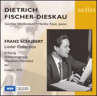Franz Schubert Lieder Collection von Dietrich Fischer-Dieskau