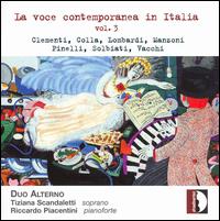 La voce contemporanea in Italia, Vol. 3 von Duo Alterno
