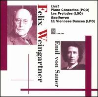 Liszt: Piano Concertos; Les Preludes; Beethoven: 11 Viennese Dances von Felix Weingartner