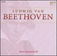Beethoven: Piano Variations III von Alfred Brendel