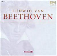 Beethoven: Songs 3 von Peter Schreier