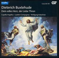 Buxtehude: Dein edles Herz, der Liebe Thron von Wolfgang Katschner