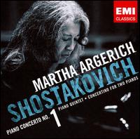 Shostakovich: Piano Concerto No. 1; Piano Quintet; Concertino for Two Pianos von Martha Argerich