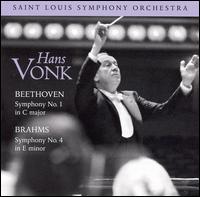 Beethoven: Symphony No. 1; Brahms: Symphony No. 4 von Hans Vonk