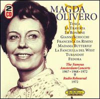 Magda Olivero: The Famous Amsterdam Concerts von Magda Olivero