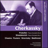 Cherkassky plays Prokofiev, Shostakovich, Chasins, Puolenc, Stravinsky & Beethoven von Shura Cherkassky