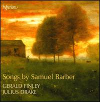 Songs by Samuel Barber von Gerald Finley