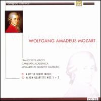 Wolfgang Amadeus Mozart: A Little Night Music; Haydn Quartets Nos. 1 & 2 von Francesco Macci