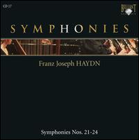 Franz Joseph Haydn: Symphonies Nos. 21-24 von Adam Fischer