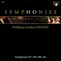 Mozart: Symphonies KV 199, 200, 202 von Mozart-Ensemble Amsterdam