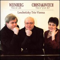 Weinberg: Trio; Chostakovitch: Trio No. 2 von Leschetizky Trio Wien