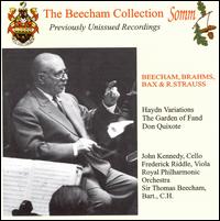 Brahms: Haydn Variations; R. Strauss: Don Quixote von Thomas Beecham