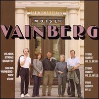 Moisei Vainberg: String Quartets Nos. 11 & 13; Piano Quintet von Vilnius Quartet