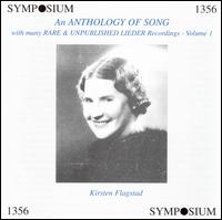 An Anthology of Song, Vol. 1 von Kirsten Flagstad