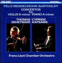 Mendelssohn Bartholdy: Concerto for Violin; Concerto for Piano von Various Artists