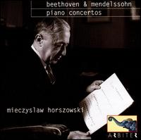 Beethoven, Mendelssohn: Piano Concertos von Mieczyslaw Horszowski