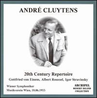 André Cluytens conducts 20th Century Repertoire von André Cluytens