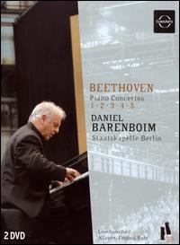 Beethoven: Piano Concertos 1-5 [DVD Video] von Daniel Barenboim