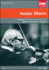 Mozart: Violin Concertos Nos. 3 & 5 [DVD Video] von Isaac Stern
