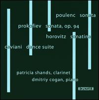 Poulenc: Sonata; Prokofiev: Sonata, Op. 94; Horovitz: Sonatina; Caviani: Dance Suite von Patricia Shands