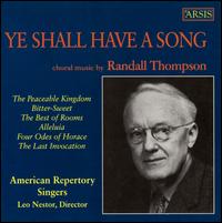 Ye Shall Have a Song von Various Artists
