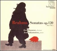 Brahms: Sonatas, Op. 120 von Jon Manasse