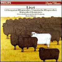 Liszt: 6 Hungarian Rhapsodies von Kurt Masur