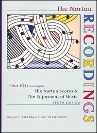 The Norton Scores & The Enjoyment of Music, Vol. 1: Gregorian Chant to Beethoven von Various Artists