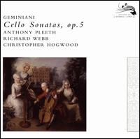 Geminiani: Cello Sonatas von Anthony Pleeth