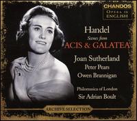 Handel: Acis and Galatea von Adrian Boult
