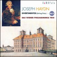 Haydn: Divertimentos (String Trios), Vol. 5 von Wiener Philharmonia Trio