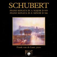 Schubert: Piano Sonatas, D959 & D566 von Frank van de Laar