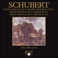 Schubert: Piano Sonatas, D570/571, D613, D625 von Alwin Bär