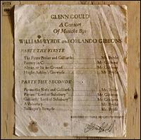 A Consort of Musicke Bye William Byrde & Orlando Gibbons von Glenn Gould