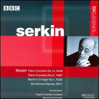 Mozart: Piano Concertos Nos. 14 & 21; March No. 1, K335; German Dances, K571 von Rudolf Serkin