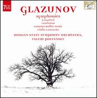 Glazunov: Symphonies (Complete); Cantatas; Famous Ballet Music; Violin Concerto [Box Set] von Valery Polyansky