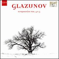 Glazunov: Symphonies Nos. 4 & 5 von Valery Polyansky