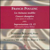 Poulenc: Les Animaux modèles; Concert champêtre; Improvisations 13 & 15 von S. Bollani