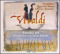Vivaldi: Concerto a Quattro Violini; L'Estro Armonico von Chiara Banchini