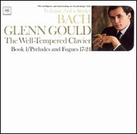 Bach: Preludes & Fugues Nos. 17-24 from the Well-Tempered Clavier, Book 1 von Glenn Gould