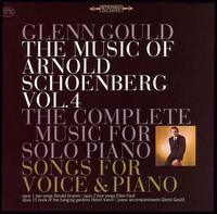 The Music of Arnold Schoenberg, Vol. 4 von Glenn Gould