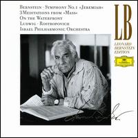 Bernstein: Symphonie No. 1 "Jeremiah"; 3 Meditations from "Mass"; On the Waterfront von Leonard Bernstein