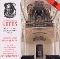 Johann Ludwig Krebs: Sämtliche Orgelwerke, Vol. 7 von Beatrice-Maria Weinberger