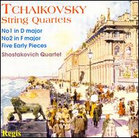 Tchaikovsky: String Quartets Nos. 1 & 2; Five Early Pieces von Shostakovich Quartet